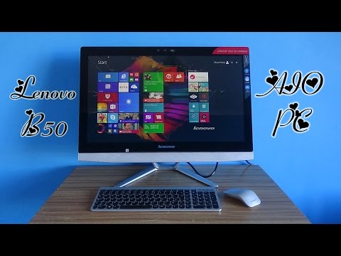 LENOVO B50 23.8” Touchscreen All-in-One PC (Unboxing)