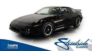 Video Thumbnail for 1988 Pontiac Fiero GT