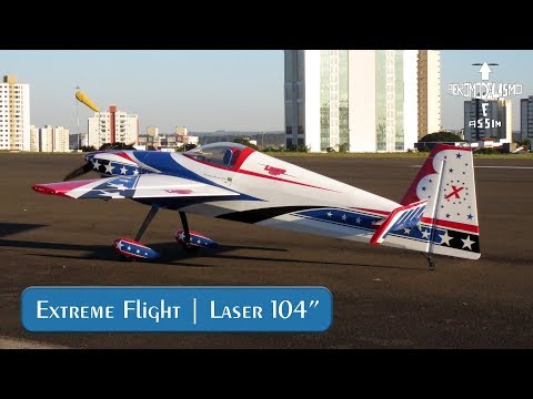 Extreme Flight 104" Laser w/ GP123