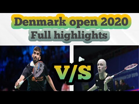 Srikant kidambi V/S Penty toby Denmark open badminton 2020 highlights..badminton tournament 2020