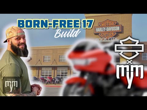 JUSTIN HAS OFFICIALLY PARTNERED WITH HARLEY-DAVIDSON---BF17 H-D Build Series