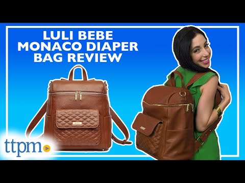 Monaco Diaper Bag From Luli Bebe