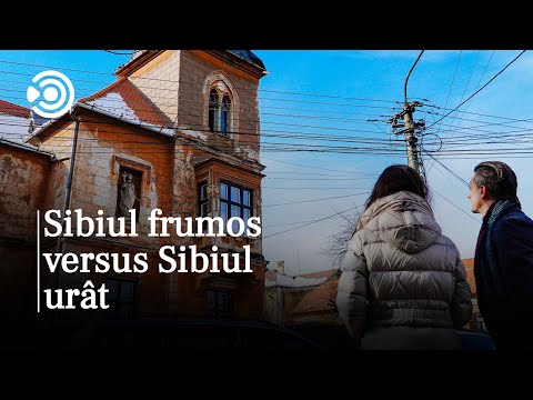 Cea mai urâtă casă din Sibiu versus „bijuteriile” arhitecturale ale urbei