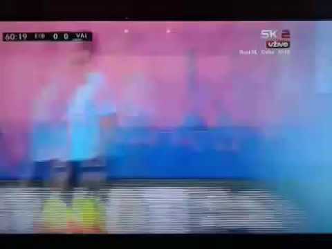 Eibar vs Valencia Pedro Leon goal for Eibar