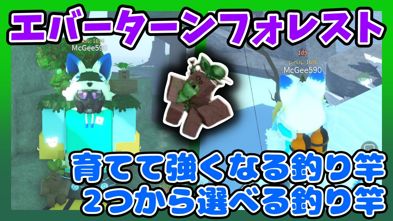 【フィッシュ】新しい島エバーターンフォレストで面白い釣り竿2本をゲットする方法🎣今回は季節が重要✨【Roblox / ロブロックス】【Fisch】