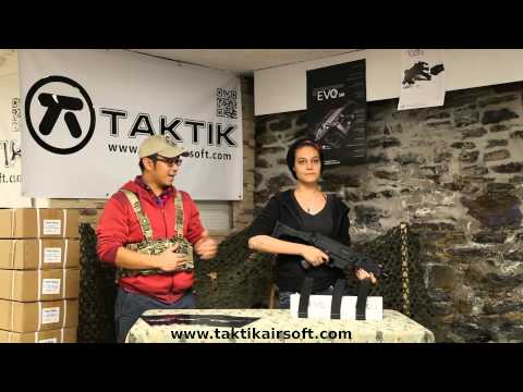 Taktik Airsoft Review and testing of  the ASG CZ Scorpion EVO 3A1