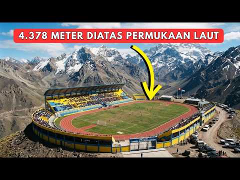 Stadion Tertinggi di Dunia! Dibangun di Ketinggian 4.378 Meter Diatas Permukaan Laut.