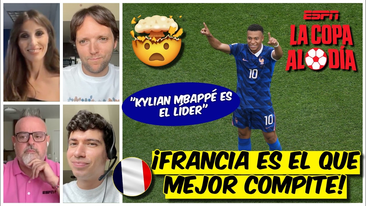 FRANCIA es el GRANDÍSIMO FAVORITO para ganar el MUNDIAL con KYLIAN MBAPPÉ como JEFE | La Copa Al Día