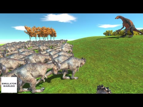 100 Weakest Units vs Second and Third Strongest Unit Animal Revolt Battle Simulator