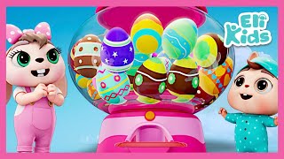Surprised Egg Party! Humpty Dumpty Vending Machine | Eli Kids Songs & Nursery Rhymes
