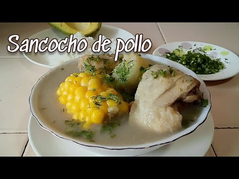 CÓMO SE HACE EL SANCOCHO DE POLLO COLOMBIANO 🇨🇴