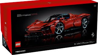 LEGO Technic 42143 Ferrari Daytona SP3 – Full Unboxing & First Look