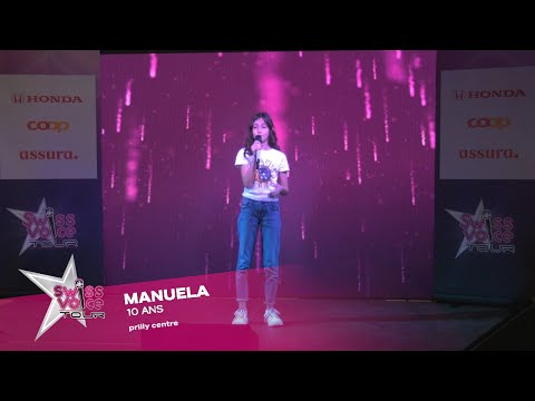 Manuela 10 ans - Swiss Voice Tour 2022, Prilly Centre