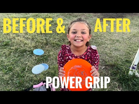 1st Disc Golf Lesson: Power Grip - Before & After w/ Innova ...