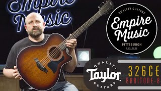 Video thumbnail for Taylor 326ce Baritone-8 Special Edition - EMPIRE MUSIC by Empire Music