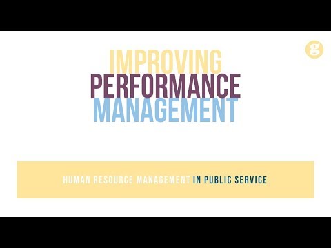 Human Resource Management in Public Service