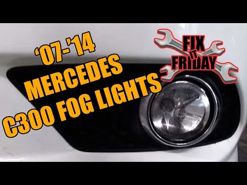 2007-2014 C300 Fog Light Assembly (W204)