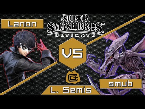 Lanon (Joker) vs smub (Ridley) - Ultimate at The Cave #69 - Losers Semis