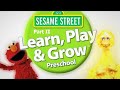 Sesame Street Learn Play Grow Preschool PC Game 2007 Yan TV Play Through Part 2