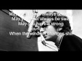 Bob Dylan - Forever young (with lyrics on screen)