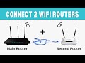 How To Connect Two WiFi Routers