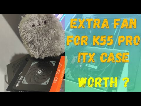 Adding extra fan on SGPC K55 Pro ITX Case. Is it worth?