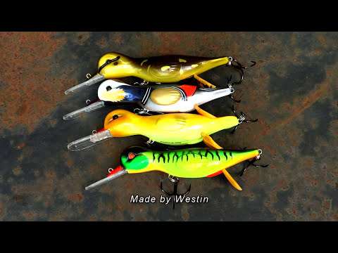 Westin Danny the Duck 8cm 10g Yellow Duckling F