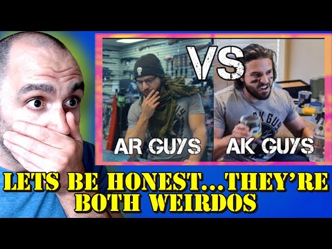 AR Guys VS AK Guys-Combat Veteran REACTS to Brandon Herrera