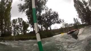 preview picture of video 'Session Kayak St Pierre de Boeuf'
