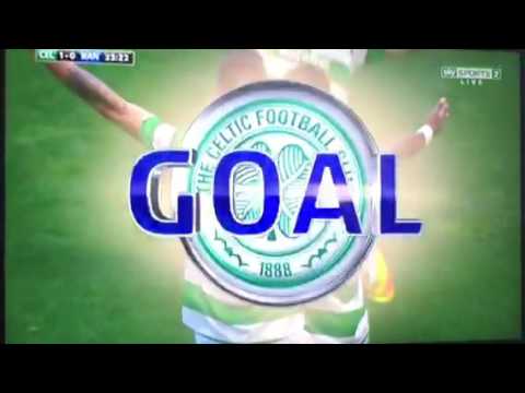 Dembelle first of the hat trick 5-1 Celtic against the tribute act