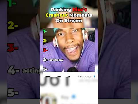 Ranking Ricc’s Crashout Moments On Stream 💥🤣