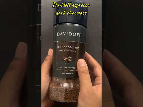 Davidoff espresso 57 coffee review #review #coffee