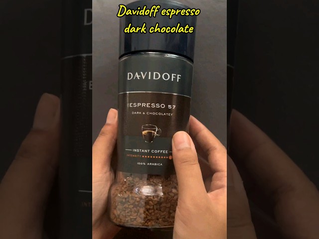 Vídeo relacionado con Davidoff Café expreso 57 Intense Instant Coffee 100% Arabica, 100 g