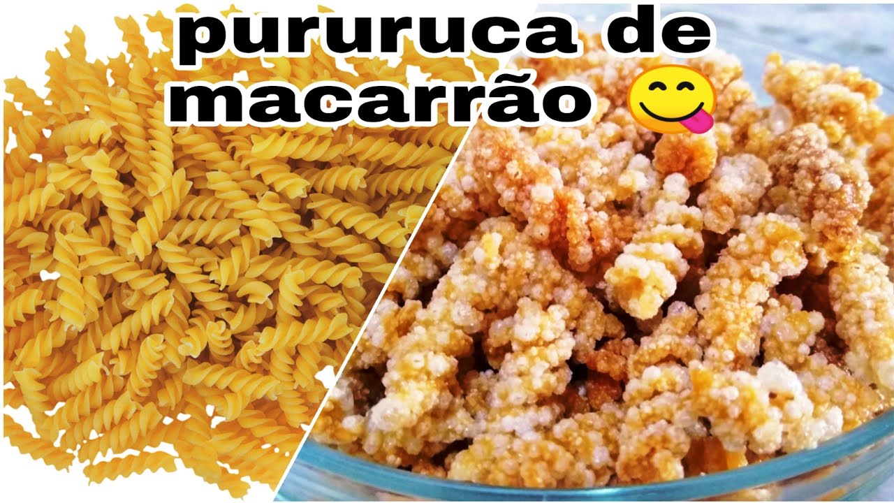 As crianças vão amar a  pururuca de macarrão pro lanche da tarde @everaldocoisasdiversas