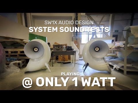 SW1X Lady Pearl Horn Loudspeaker First Impressions