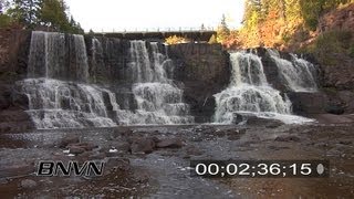 preview picture of video 'Gooseberry Falls State Park video, October 2008.'