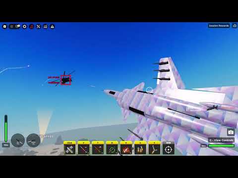 Destroying War Tycoon server with the new SU-47 Berkut