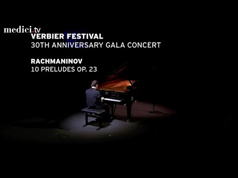 SERGEI RACHMANINOFF  10 Preludes Op. 23,  Played by 10 Pianist / 30th anniversary gala, 2023 Verbier