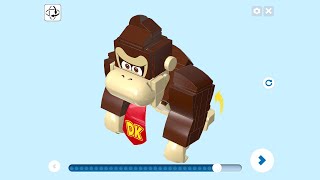 🔥LEGO Instructions | Donkey Kong | | LEGO Super Mario Character🔥