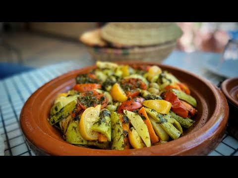 Vegetable and Chicken Tagine