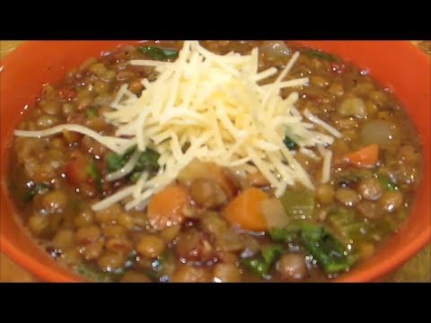 Hearty Lentil Soup Recipe by The Wolfe Pit