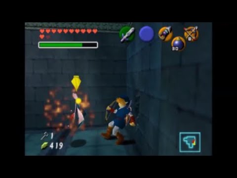 Ocarina of Time (N64) - A tub full of Stingers