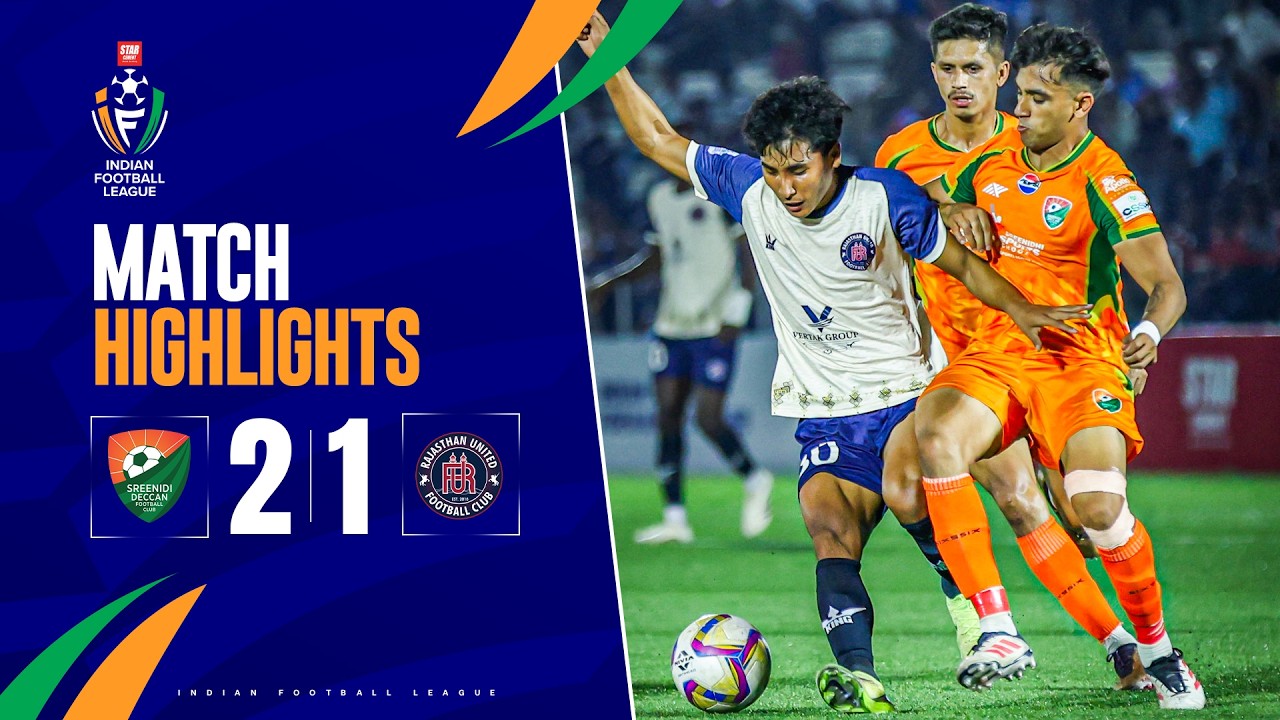Sreenidi Deccan vs Rajasthan United Highlights