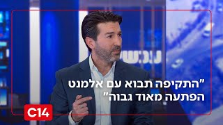 בכיר המוסד לשעבר: "התקיפה באיראן תבוא עם אלמנט הפתעה מאוד גבוה" (חדשות ערוץ 14) - התמונה מוצגת ישירות מתוך אתר האינטרנט יוטיוב. זכויות היוצרים בתמונה שייכות ליוצרה. קישור קרדיט למקור התוכן נמצא בתוך דף הסרטון