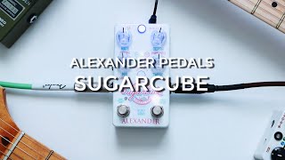 Video thumbnail for Alexander Pedals Sugarcube | Stereo Chorus, Rotary, Vibrato by Pedalboard of the Day