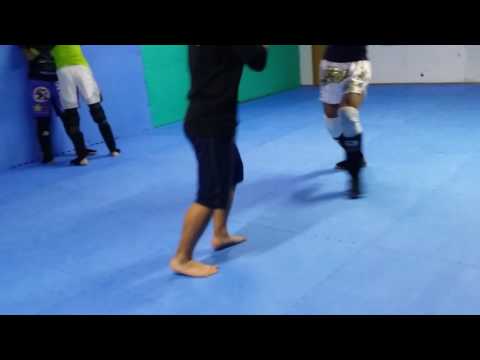 2月24日総合格闘技スパーリング１