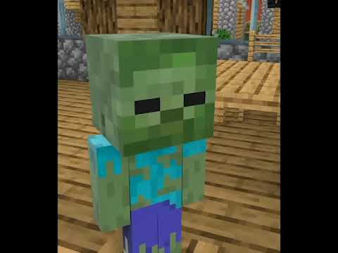 Monster School:Villagers Hate Zombies - Sad story- Minecraft Animation #Shorts 3