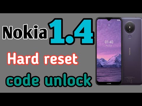 Nokia 1.4 hard reset | Unlock Pin/Pattern Lock Without Box With Free Tool