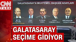 Galatasarayda yönetim ibra edilmedi yeni başkan 