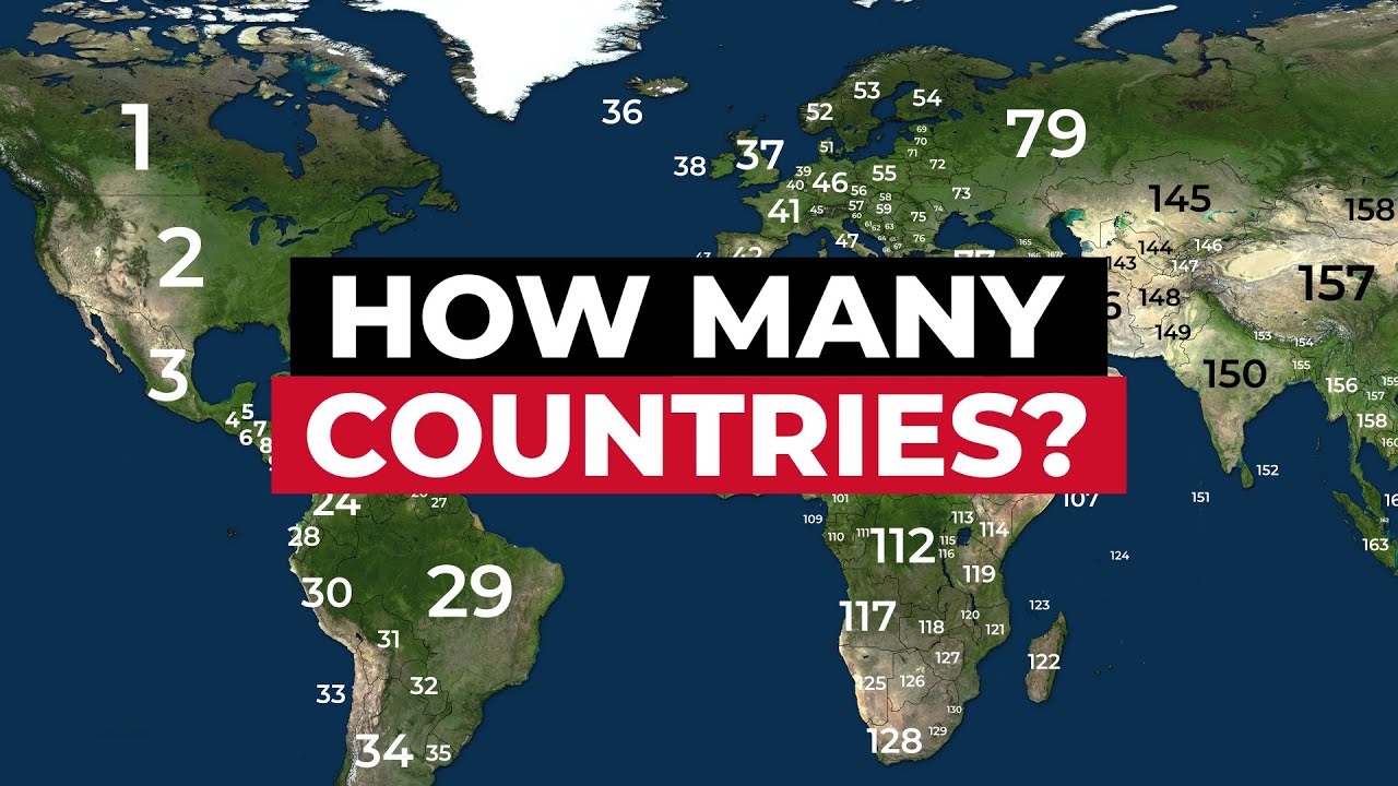 How Many Countries Are There in the World? (2023)